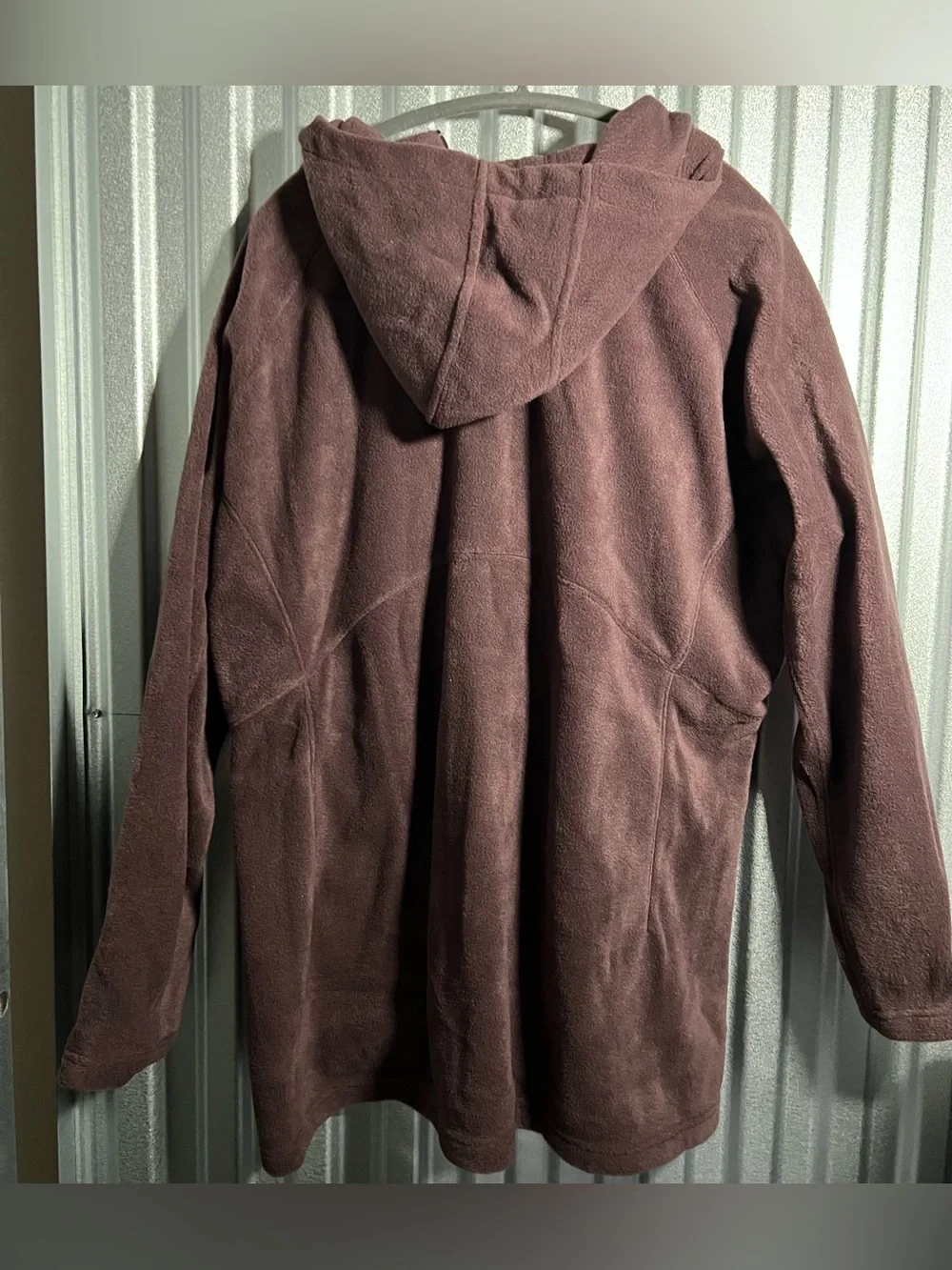 Columbia Hooded Plush Zip Jacket Benton Springs II Long Hoodie Fleece 3x NWT - Picture 4 of 5